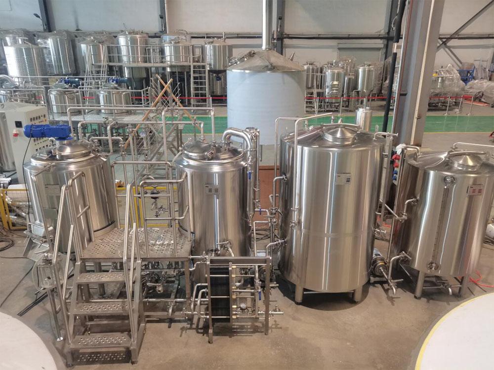 350L Pilot Brewing System built for Philippine Customer